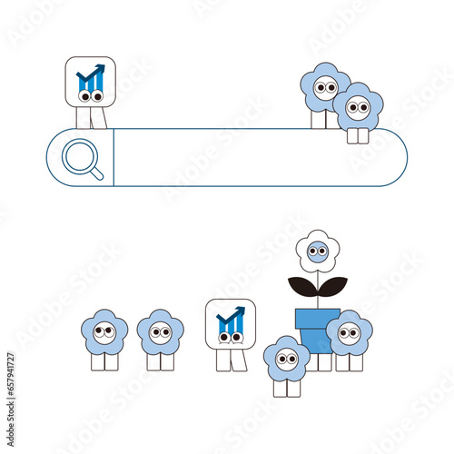 株式投資のキャラクターたち