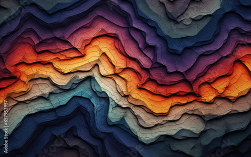 colored dry terrain background. 