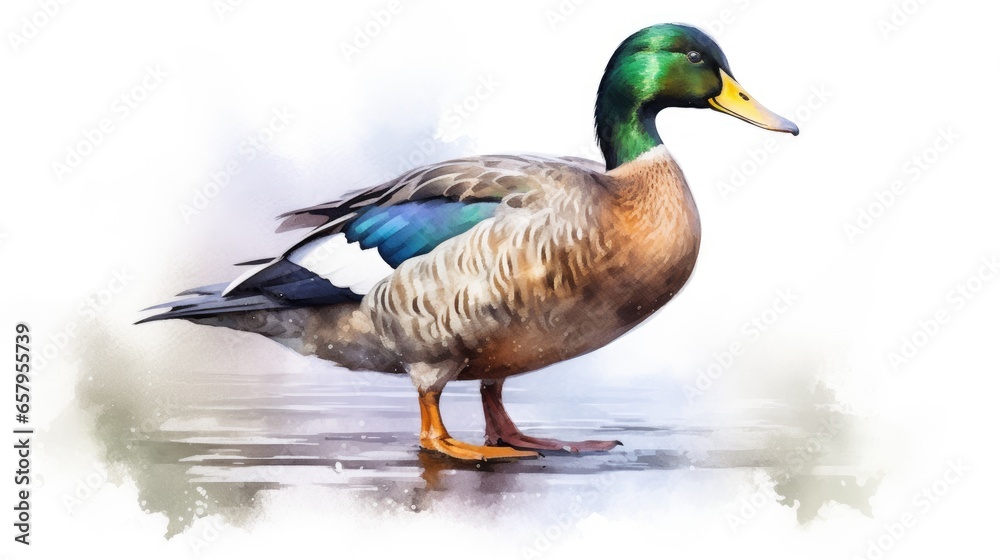 duck on the water duck on the water