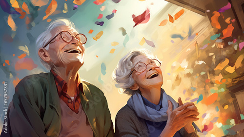 illustration of activity daily living for dementia and elderly 