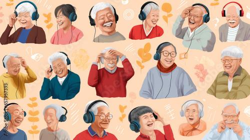 illustration of activity daily living for dementia and elderly 