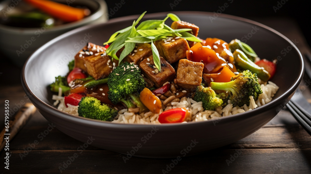Amazing Tamarind Ginger Tofu Stir-Fry Amazing Tamarind Ginger Tofu Stir-Fry