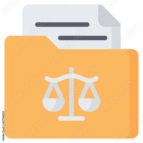 Archive Folder Icon, Flat style icon vector illustration, Suitable for website, mobile app, print, presentation, infographic and any other project.