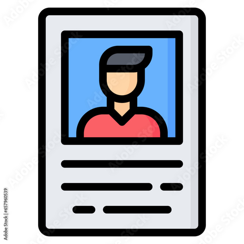 Wanted Icon, Filled Line style icon vector illustration, Suitable for website, mobile app, print, presentation, infographic and any other project.