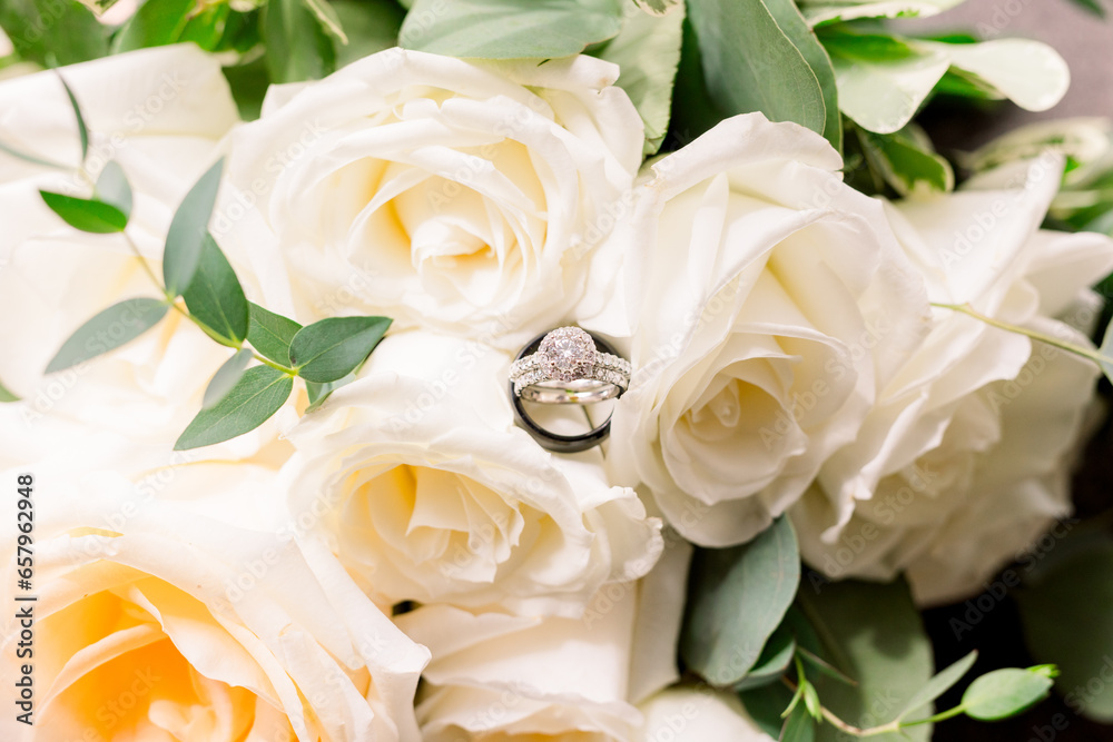 Obraz premium White flower bouquet