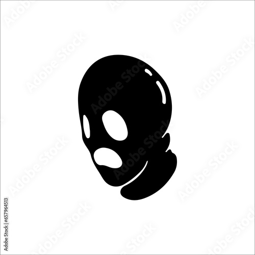 vector illustration of balaclava mask