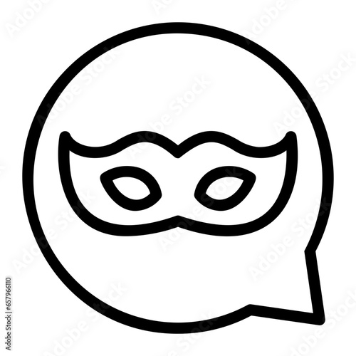 chat line icon