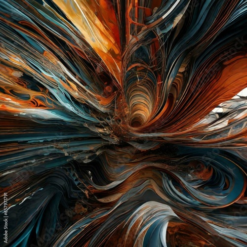 abstract fractal background