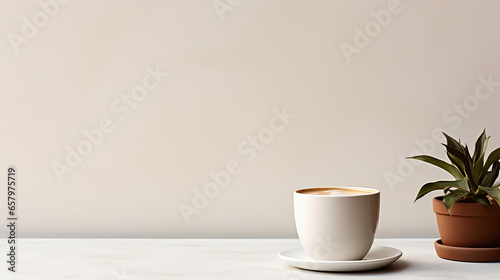 A Cozy Moment with a Heartfelt Latte,cup of coffee on the table,cup of coffee on clean background