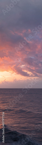 Sunset in Reunion Island