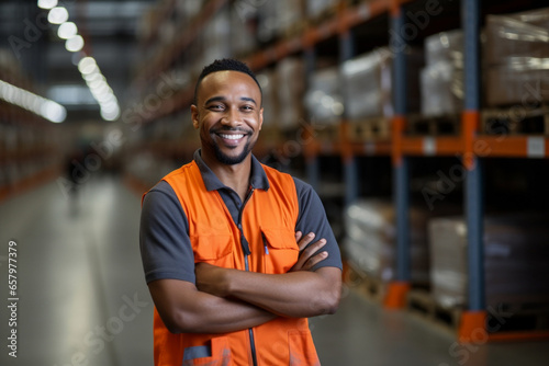 Man industrial storage occupation person business logistic job warehouse shipping distribution factory working © SHOTPRIME STUDIO