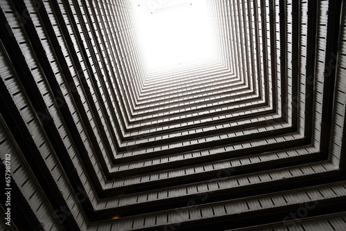 Photography Packed apartment building in Hong Kong