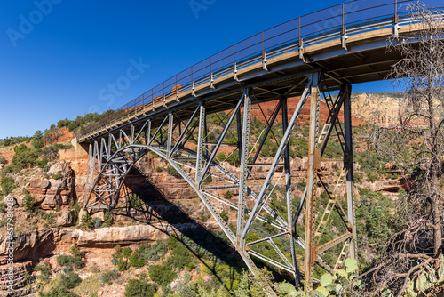 Midgley Bridge on SR 89A in Sedona, Arizona. 