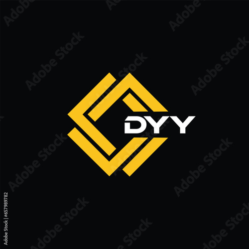 DZY letter design for logo and icon.DZY typography for technology, business and real estate brand.DZY monogram logo. photo