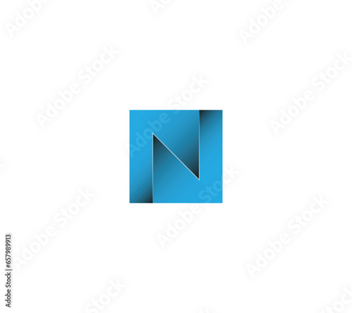 Free Download initial n logo design icon inspiration, with eps 10 logo illustration  - GFXLoad