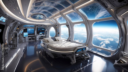 Tourist Space Station Room