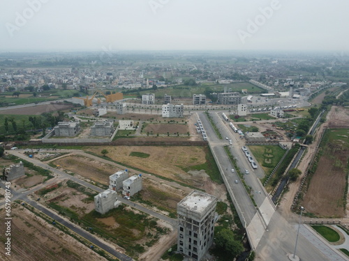 Development of residential area
