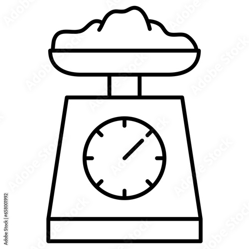 weighing scale illustration