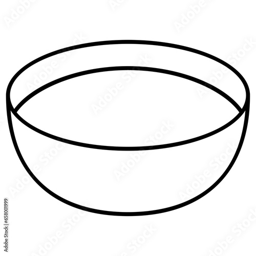 bowl icon illustration