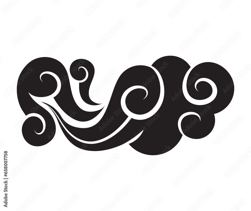 chinese cloud silhouette decoration chinese cloud silhouette decoration
