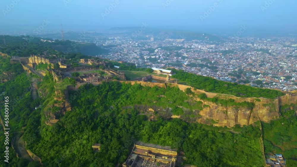 Gwalior Fort Aerial View Dji Mini 3pro