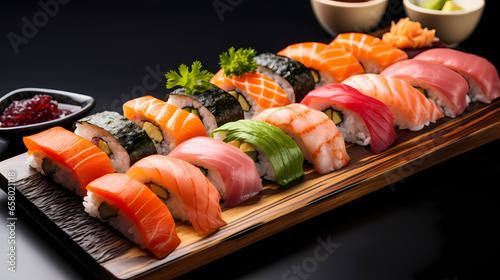 Asian Elegance: Sushi Platter Assortment