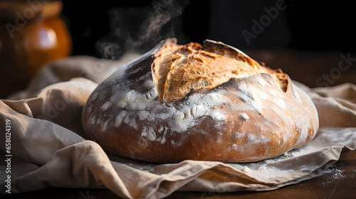 Rustic Delight: Freshly Baked Artisanal Bread