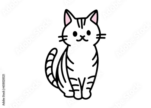  猫のイラスト素材