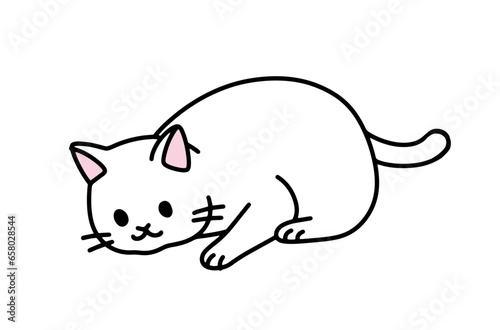  猫のイラスト素材