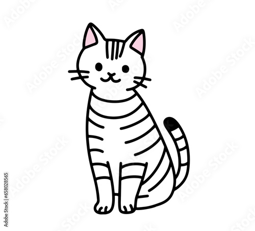  猫のイラスト素材