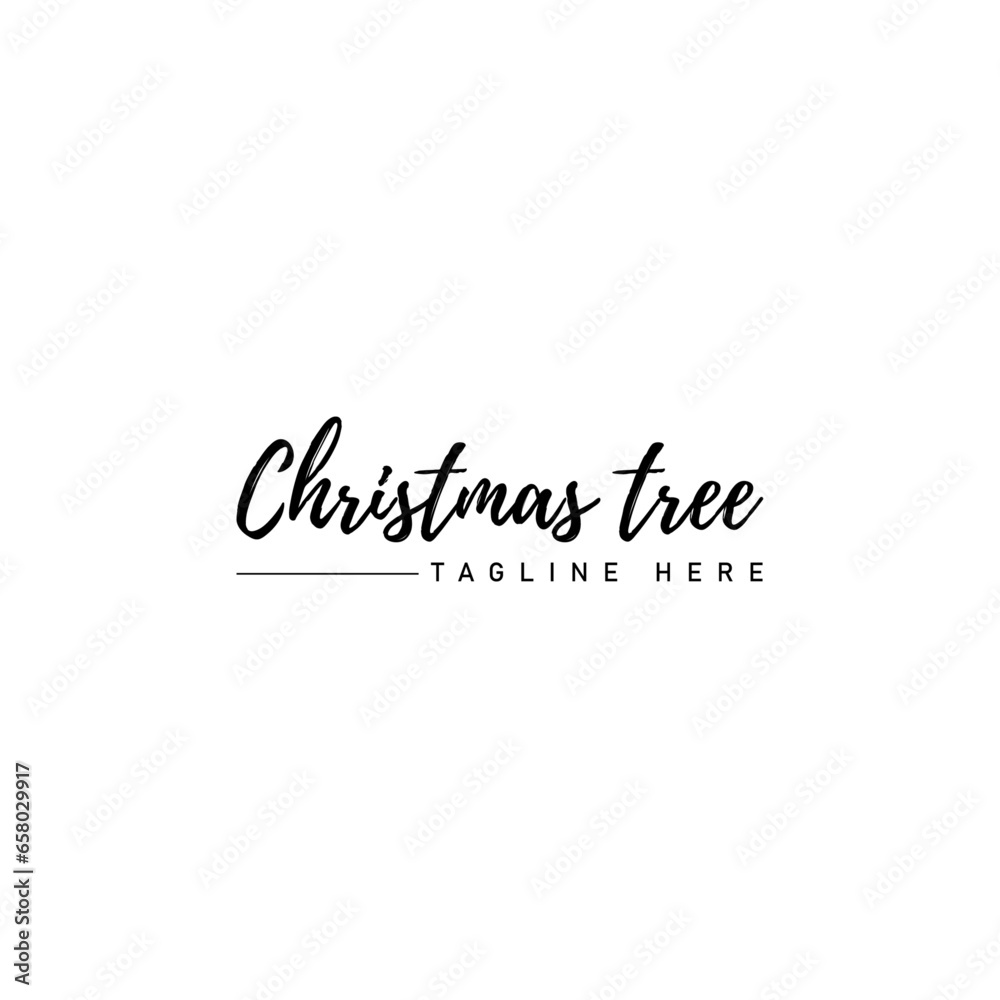 Hand drawn lettering, Christmas theme. Vector illustration, paint with brush. Isolated phrase on white background.