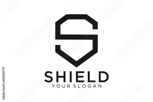 Initial Letter S Logo.