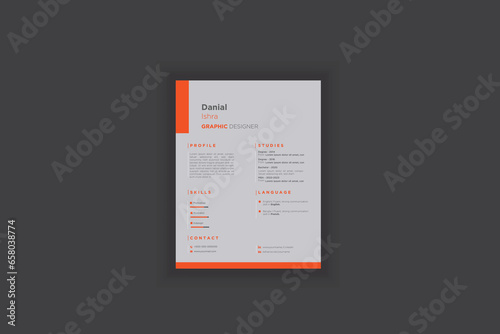 Modern Resume Design Template