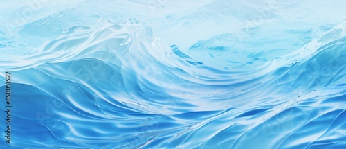 Light Blue Water Wave Texture: Natural Beauty