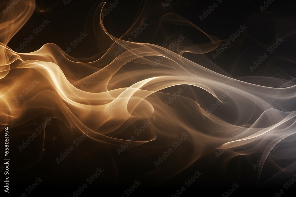 Fototapeta premium Ivory Smoke: Beautiful Abstract Backlighting