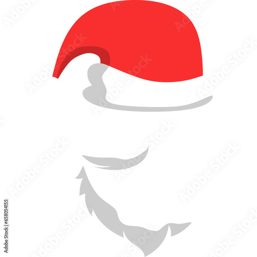 Santa Claus Hat and Beard