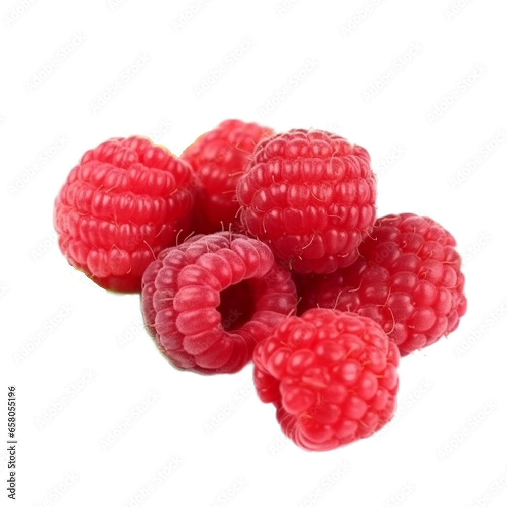 Fruit Raspberries isolate no background Fruit Raspberries isolate no background