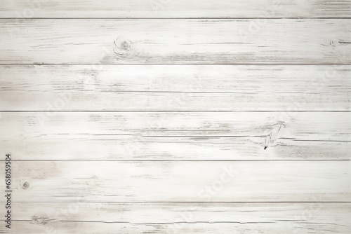 white old wood background, abstract wooden texture, Generative AI © Harvinder