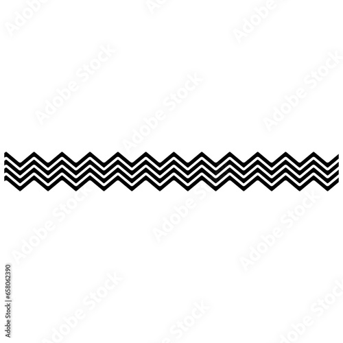 Aztec pattern icon vector. Border illustration sign. Tribal pattern symbol or logo.