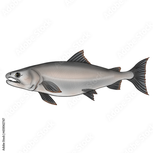 Salmon, Salmonidae, trout, Thymallus, Coregoninae, freshwater whitefish, Oncorhynchus