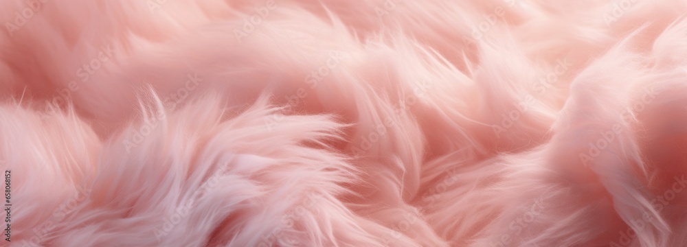 close-up fragment of pink wool with top texture background