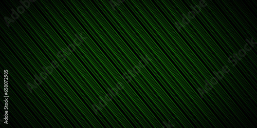 Background black and green dark are light with the gradient is the Surface with templates metal texture soft lines tech gradient abstract diagonal background © gojalia