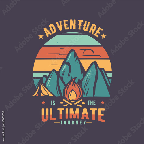 Adventure T-shirt Design