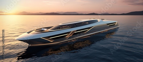 Hydrogen powered yacht idea