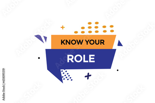  new know your role  modern, website, click button, level, sign, speech, bubble  banner, 
