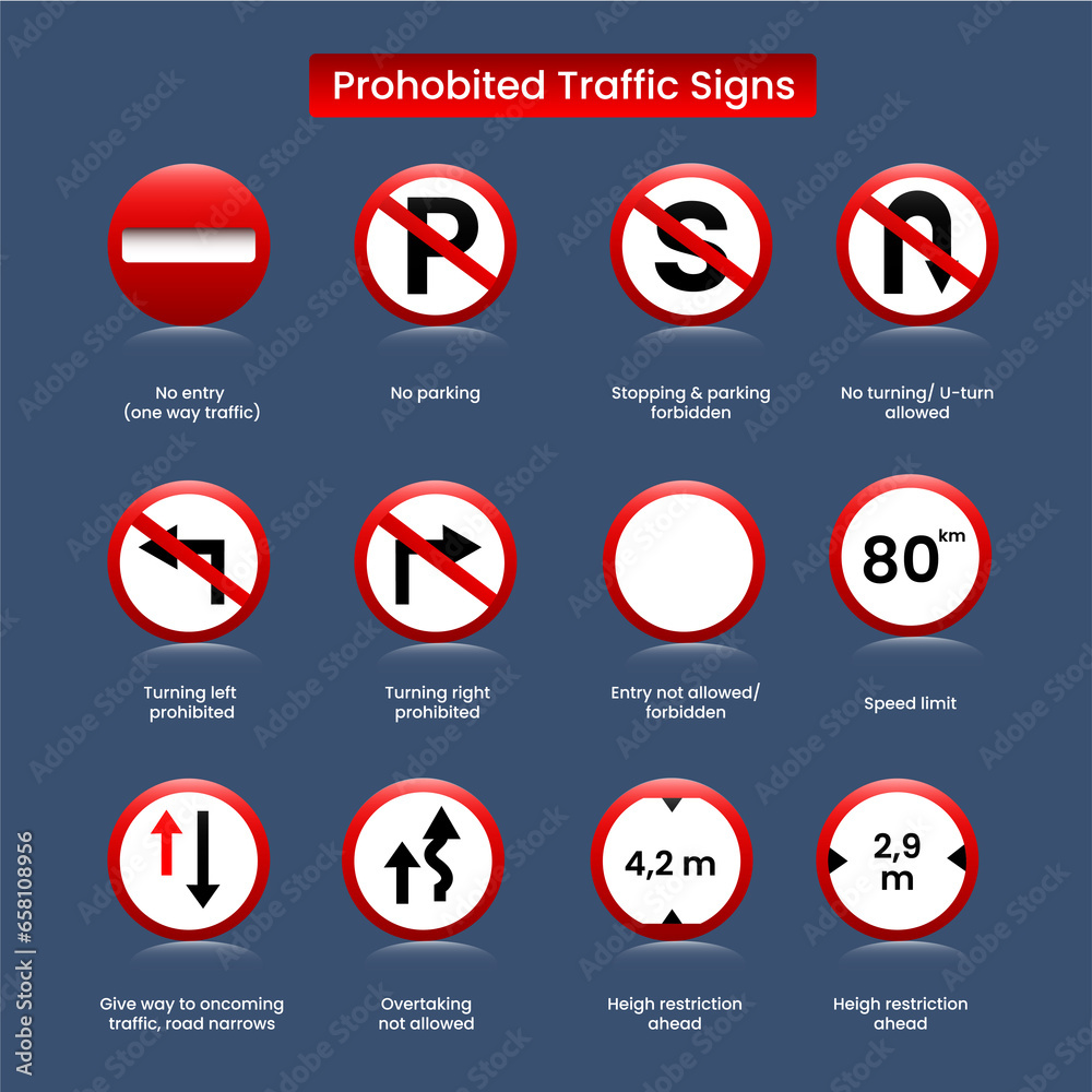 prohibited traffic lights in 3d gradient effects prohibited traffic lights in 3d gradient effects