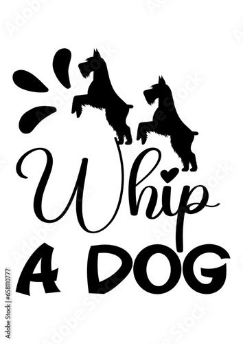 whip a dog