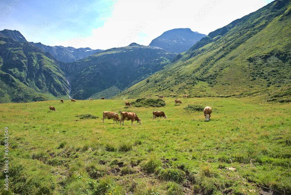 Nassfeld Valley in Hohe Tauren National Park, Austria Nassfeld Valley in Hohe Tauren National Park, Austria