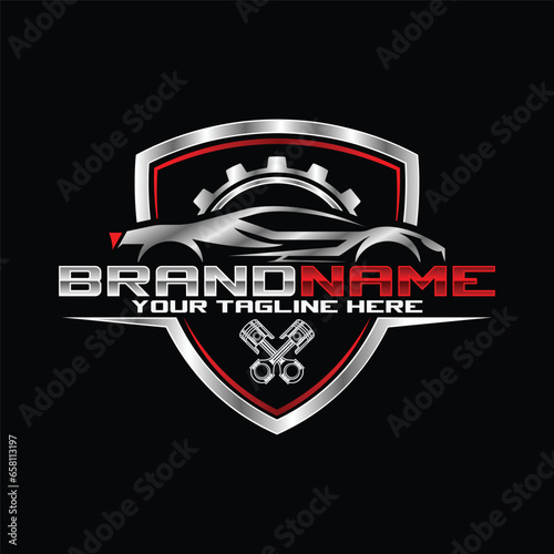 Perfect logo for business related to automotive industry