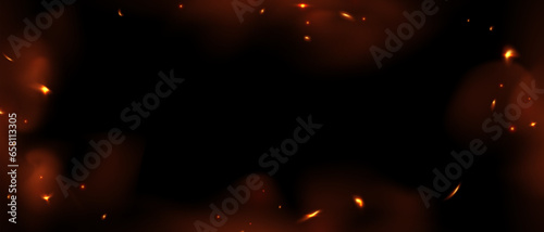 sparkle background virtual flame design vector illustration